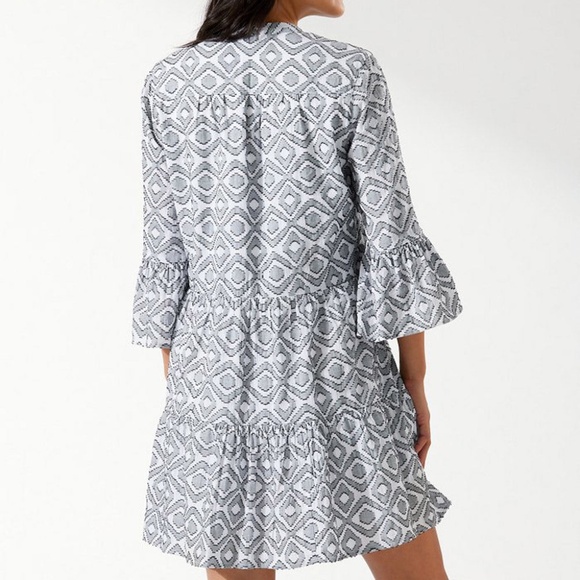 Tommy Bahama Black and White Mini Dress - Picture 3 of 6